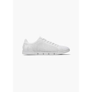 NEW SWIMS men's breeze tennis knit shoe in white